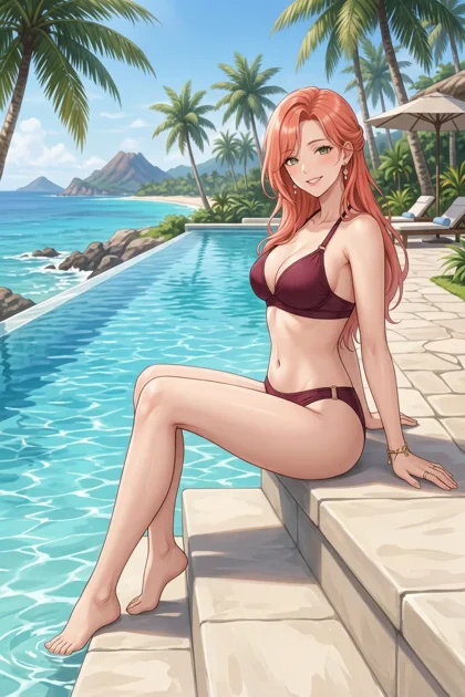 Vespera at the beach